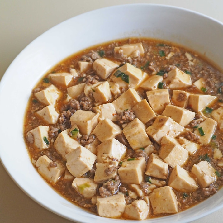 味噌味じゃない　うちの麻婆豆腐♪